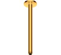 Duravit – Bras de douche de plafond UV0670026034 – 300 mm, rosace ronde, or poli