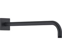Bras de douche Duravit, rosace carrée, 410mm, UV0670037046, Couleur: Noir Mat