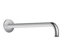 bras de douche Duravit UV0670028010 410 mm, chromé , courbé, montage mural