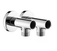 Bras de Douche en pour cuivre Fixation Murale Standard Bras de | pour cuivre massif, résistant humidité, filetage 4/6 pouces, pour idéal salles de bain modernes