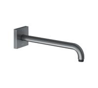 Bras de douche KEUCO, pour raccordement mural G 1/2, 300mm, 53088130302, Couleur: Chrome noir brossé