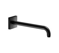 Bras de douche KEUCO, pour raccordement mural G 1/2, 300mm, 53088370302, Couleur: Noir Mat
