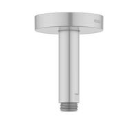 Bras de douche KEUCO, raccordement au plafond, rond, saillie 100 mm, 51689170100, Couleur: finition aluminium
