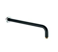 Kludi A-Qa - Bras de douche 40 cm, noir mat 6651487-00