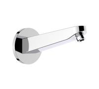 Bras de douche mural 20,2 cm pour douche de tête, raccord universel, chrome (SATBSRKM)