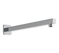 Bras de douche mural AqvaZone AqvaShower 035514550 1/2 pouce x 1/2 pouce x 300 mm, cube, carré, chromé