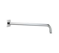Bras mural pour pomme de douche pluie avec rosace carrée 420mm chromé - LAUFEN HF960108100001