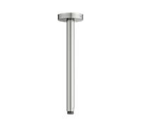 Bras de douche universel KEUCO 51689210300 saillie 300 mm, finition inox, raccordement au plafond, rosace ronde