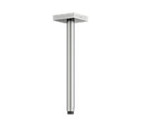 Bras de douche universel KEUCO 53089210302 saillie 300 mm, finition inox, raccordement au plafond, rosace carrée
