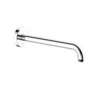 bras de Keuco match0 51688010300 saillie 300 mm, chromé, pour raccordement mural 2000 / 2 "