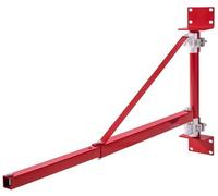 Bras de levage électrique avec capacité de charge de 300 kg, support de bras pivotant, cadre en acier, bras de levage d'échafaudage pivotant à 180°, bras de levage à treuil pour atelier & garage - HM®