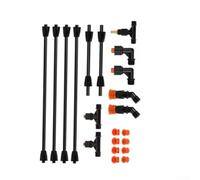 Bras de pulvérisation extensible avec 4 buses et raccord en laiton 1/4", réglable jusqu'à 190 cm pour tracteur et jardin