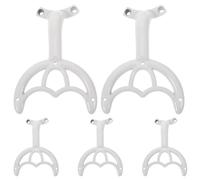 Bras de Remplacement en Métal 5 Pièces pour Ventilateur de Plafond | Kit D’installation pour Pales, Compatibilité, Équilibrage Fiable, Montage Simple, Maison et Hôtel