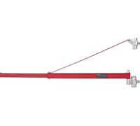 Bras de support pour palan électrique, capacité de charge maximale de 600 kg, bras pivotant pour support de palan électrique, châssis de palan en acier, bras de levage pivotant à 180° pour échafaudage