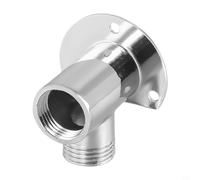 Bras d'extension de douche, tuyau inférieur à fixation murale, bras d'extension de pommeau de douche en acier inoxydable, bras d'extension pour pommeau de douche fixe de salle de bain (base de