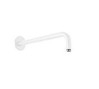 Bras mural Herzbach Deep White 23.960350.1.07 350 mm, pour douche de tête, blanc mat