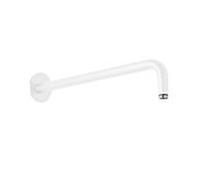 Herzbach Support mural Deep White 23.960420. 2000 .07 420 mm, pour douche de tête, blanc mat