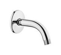 Bras mural VitrA Origin A45653, projection courte 104 mm, pour pommeau de douche, coude à 90°, chromé