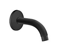 Bras mural Vitra Origin A4565336 projection courte 104mm, pour pommeau de douche, arc de 90 degrés, noir mat