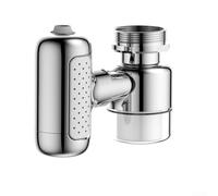 Bras Pivotant Cuisine pour cuivre Intégré Eau Pure Bras Pivotant | 4 modes jet, rotation 360°, anti-éclaboussures, nettoyage complet, pour idéal vaisselle et légumes