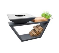 Brasero Artiss G4 Graphite Plaque De Cuisson Acier Inoxydable Alimentaire Multicolore