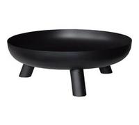 Cook'in Garden – Brasero de jardin JUNTO en acier, grande cuve, pieds stables, noir