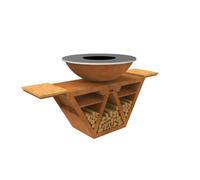 Brasero Corten Galaxy - diamètre 100cm - Hauteur 100cm