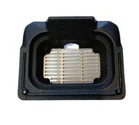 Brasero - creuset en fonte complet avec grille pour les poêles Edilkamin et Italiana Camini cod. R 654240.