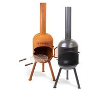 BonFeu Poêles de jardin BONSOLO Corten - Ø 45 cm x H 126 cm