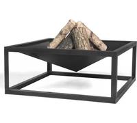 Brasero de jardin carré SQUARE 60 cm en acier