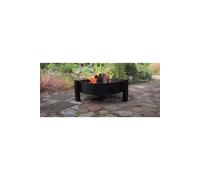 Brasero de jardin HAITI en acier-Sans couvercle-Ø 60cm-Acier naturel---Acier naturel