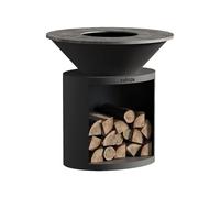 Brasero ellipse 100 noir