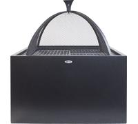 Brasero HEAT 3 en 1 en métal (brasero + barbecue + table d'appoint)