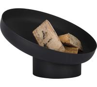 Brasero incliné - L 56,8 x l 60 x H 38,5 cm - Noir