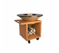 Brasero OFYR Classic Storage Corten 100 PRO OC4C100