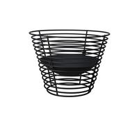 Brasero panier D53 métal noir Ambiance