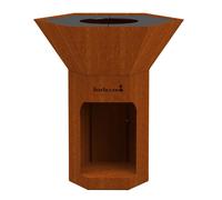 Brasero plancha Barbecook Nestor Original - Acier Corten