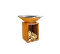 Brasero Plancha OFYR Classic+ Storage Corten 100