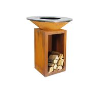 Brasero Plancha OFYR Classic+ Storage Corten 85