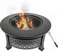 Relaxdays Brasero avec grille