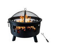 Relaxdays Brasero motif flammes