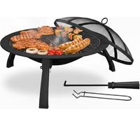 Relaxdays Brasero avec couvercle