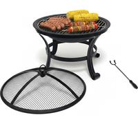Relaxdays Brasero avec grille