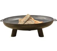 Brasero rond - L 80 x l 89,7 x H 25,3 cm - Acier