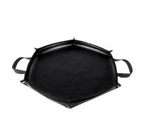 Brasero Tapis Pour Sous Feu Foyer - Double Face Silicone S L | Hexagonal Ignifuge Barbecue Bâche | Chaleur Résistant Braise Protecteur Pour Fumoir Gril Patio Terrasse Pelouse Camping Extérieur Sécurit
