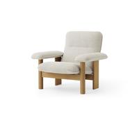 Audo Copenhagen Fauteuil Brasilia Oiled oak-Moss 011 grey