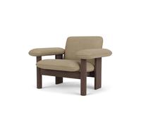 Brasilia Fauteuil Dossier Bas Chêne/Bouclé