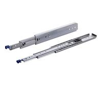 BRASOM Glissières de tiroir pour charges lourdes 250kg - 500mm, 508mm, Heavy Duty, Verrouillage des rails de tiroir, roulements, gauche et droite
