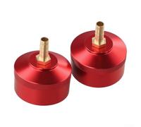 Brass Barb Fitting Fuel Cap Red for pour honda Generator Brass | Brass barb fitting, standard hose clamp, secure external tank link, leak-resistant seal