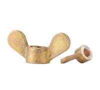 Brass Wing Nuts M3 M4 M5 M6 M8 M10 M12 M14 M16 Big Ear Butterfly Special-shaped Hand Screw Nut Claw